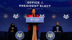 El presidente electo hizo el s�bado la presentaci�n en sociedad de sus elegidos para ocupar algunos puestos de su futuro Gabinete