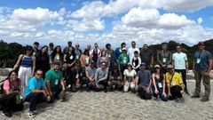 El viaje a Brasil (en la imagen, investigadores de Agroforestry con personal del Ministerio de Agricultura de ese pas) fue el primero de una experiencia que se repetir en otros pases 