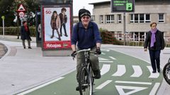 Imagen de archivo del carril bici