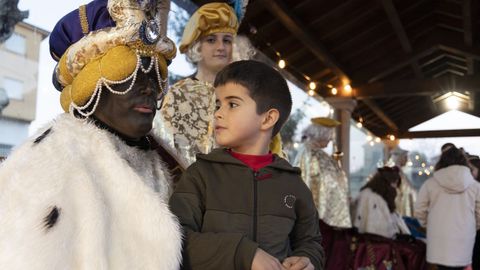 Cabalgata de Reyes en Guitiriz.