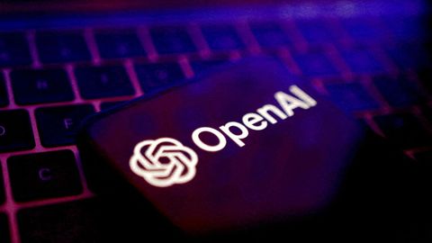 Logotipo de la compa��a tecnol�gica OpenAI.