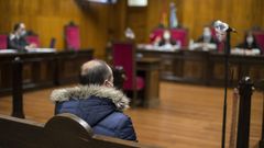 Momento del juicio, en octubre del 2020, contra un acusado de agresi�n sexual en Ourense al que rebajaron la pena de seis a cuatro a�os con la ley del  s� es s� .