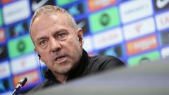 El entrenador el Barcelona, Hans Flick 