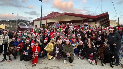 230 participantes registr� el�martes 31�la San Silvestre de O Vicedo.