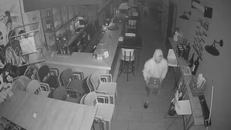 Roban en el bar Berry de A Coru�a