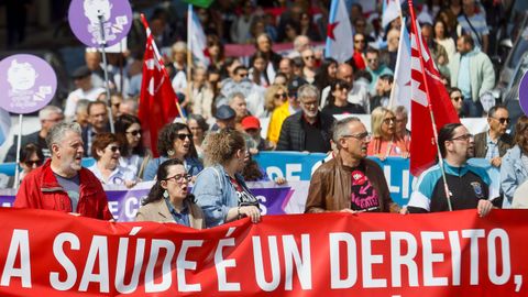 Manifestaci�n del 1 de mayo en A Coru�a