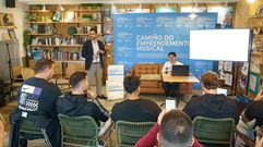 Unha das �ltimas actividades no Lago-Mar, xornadas de emprendemento musical