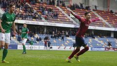 Partido entre el Pontevedra y el Racing en el 2018