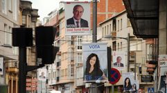 Las calles de Monforte durante la campa�a de las elecciones municipales del 2019