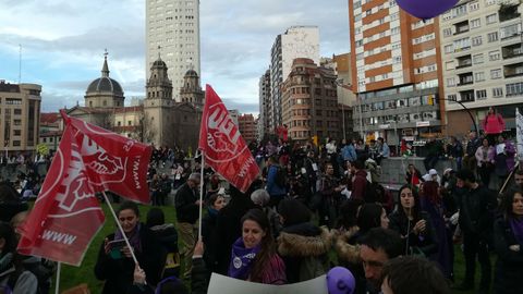 Manifestación del 8M en Gijón