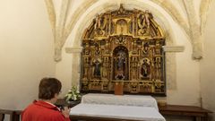 As� luce el conjunto tras ser restaurado. Los feligreses pudieron ver el resultado ayer.