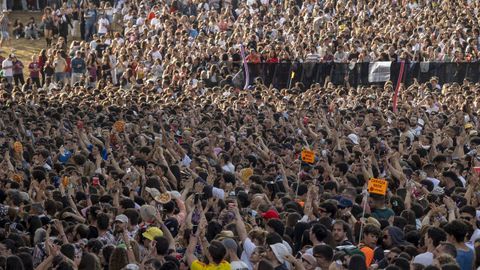 El recinto se llenó en la última jornada del festival.
