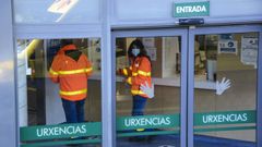 �rea de urgencias del Hospital Montecelo
