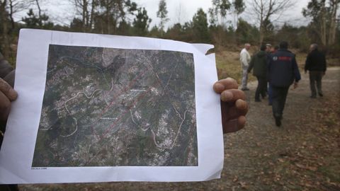 Los terrenos arrendados por el Concello se encuentran en el monte comunal de A Canicouva