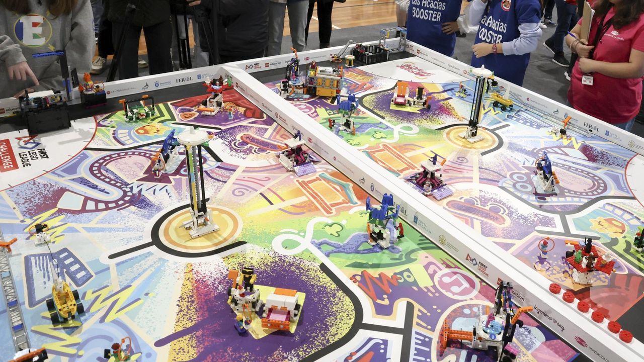 Más de 450 estudiantes de Galicia y Asturias competirán el sábado en Ferrol en la First Lego League