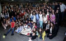 Los Dancetekas celebraron con una cena su �xito durante el pasado entroido.