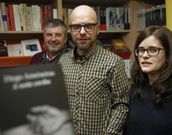 Ameixeiras, no centro da imaxe, na presentacin en Ourense
