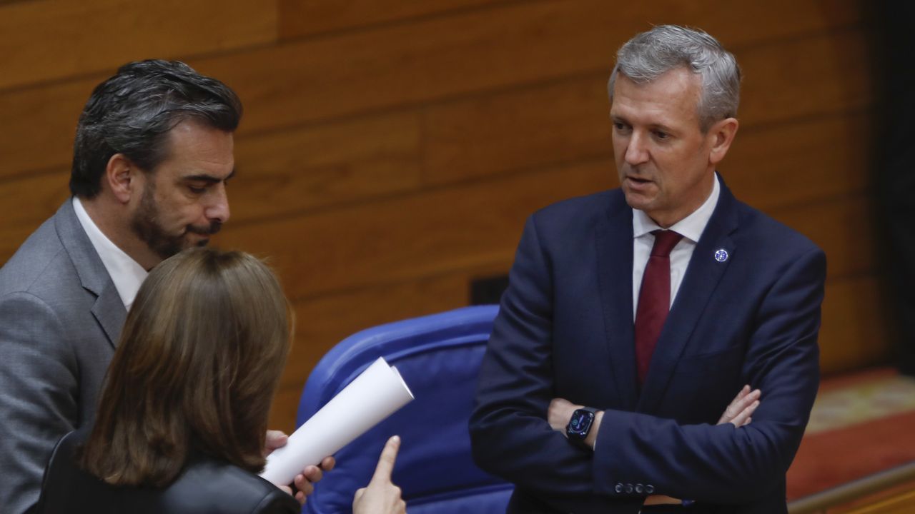 El Parlamento de Galicia elige a Alfonso Rueda presidente de la Xunta
