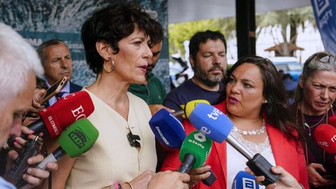 La ministra de Inclusión, Seguridad Social y Migraciones, Elma Saiz