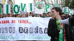 Manifestaci�n multitudinaria contra la LOMCE.