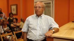 Desiderio Varela, na homenaxe que lle rendeu a entidade Nosa Se�ora do Faro, ano 2010