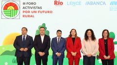 El Foto Activistas por un futuro rural tuvo lugar en el Espacio Avenida de A Corua, cedido por Abanca