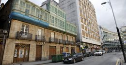 El �ltimo incidente ocurri� en agosto con la cornisa de una galer�a en la avenida Navia Castrill�n. 