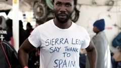 Estas son las historias que los inmigrantes del Aquarius dejan atr�s