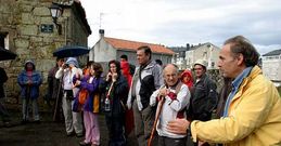 La �nica se�al colocada es la que luce, desde el a�o 2005, la iglesia de Lal�n de Arriba.