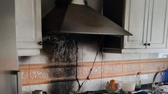 El incendio solo afect� a la campa�a extractora