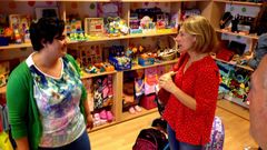 Barc�n en una tienda de la plaza de Pablo Iglesias