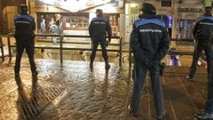 Imagen de archivo de un operativo policial en A Coru�a