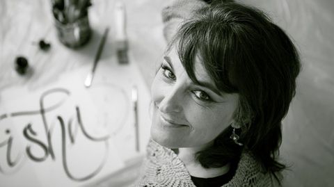 Mar�a Vila traballou en Ibiza como cal�grafa durante quince anos.