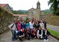 Estudiantes de Ingenier�a Agr�cola de la Universidad de Angers (Francia) que visitaron Herb�n