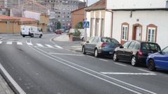 Avenida de Ferrol, en Ribeira.