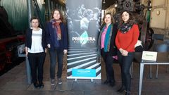 Yolanda Huergo, Lorena Gil, Ana Taboada y Tania Gonz�lez Pe�as