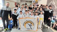 Integrantes del Maniotas en el campeonato auton�mico.