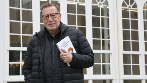 Jos� Luis Tasset en la Facultad de Humanidades de Ferrol