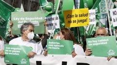 Concentraci�n de sanitarios este martes frente al Congreso de los Diputados