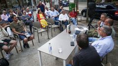 Presentacin del libro Operacin Marea Negra, de Javier Romero, en Ribeira