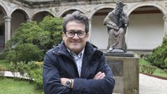 Manuel P�rez Alonso, catedr�tico de gen�tica y emprendedor, particip� en unas jornadas celebradas en Santiago sobre la inversi�n en ciencia