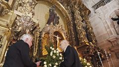 El retablo de San Bartolom� tiene �danos graves tras o atentado�