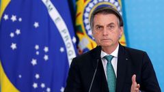 El presidente de Brasil, Jair Bolsonaro