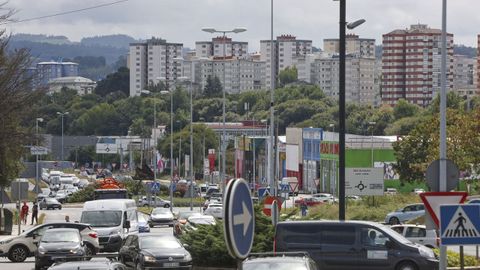 Avenida Nicasio Prez, donde ocurri el atropello. 