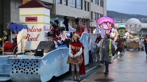 Salida de la cabalgata de los Reyes Magos por Nar�n.