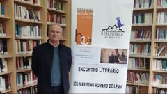 El bai�s Luis S�nchez, en su charla en el Maximino Romero de Lema