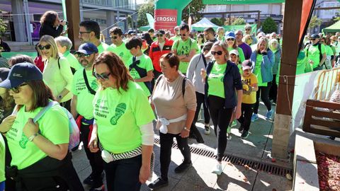 ANDAINA SOLIDARIA CONTRA EL CANCER ORGANIZADA POR LA ASOCIACION DE RIBEIRA