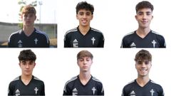 De izquierda a derecha y de arrriba abajo: Hugo Wauthier, Moha Dahmouni, Hugo Burcio, �ngel Arcos, �scar Marcos y Miguel Conde