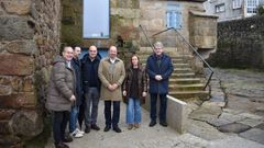 Visita del director de Turismo de Galicia a Bande