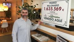 Cafeter�a Garden, en Ribadeo, que en enero de 2019 dio 1,6 millones en la Primitiva